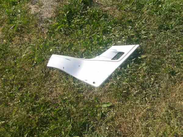 Cache latéral droit honda 750 vfr 1987