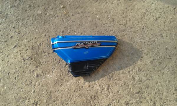 Cache lat&eacute;ral gauche honda 500 cx 1980 pas cher