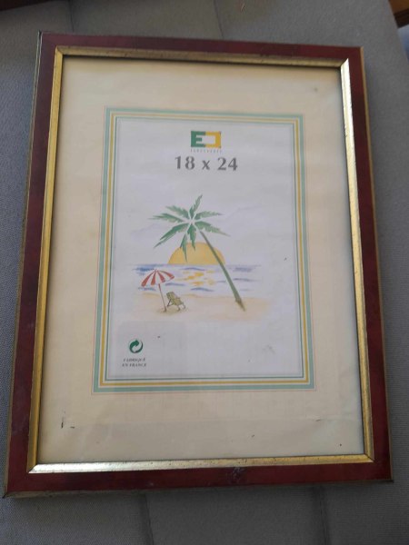 Cadre à photo en bois