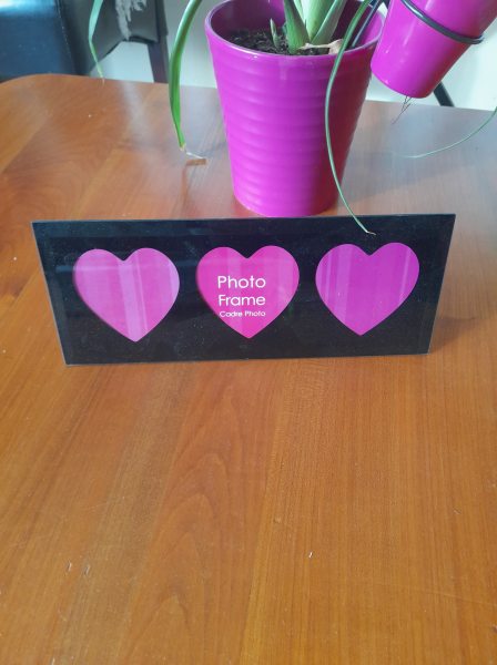 Cadre en verre rectangulaire 3 photos