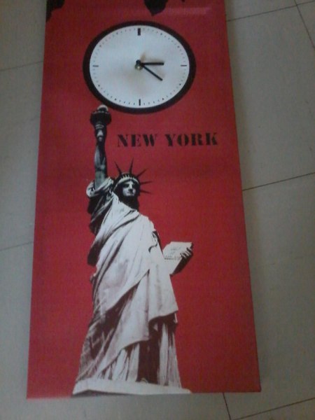 Horloge  moderne  new york