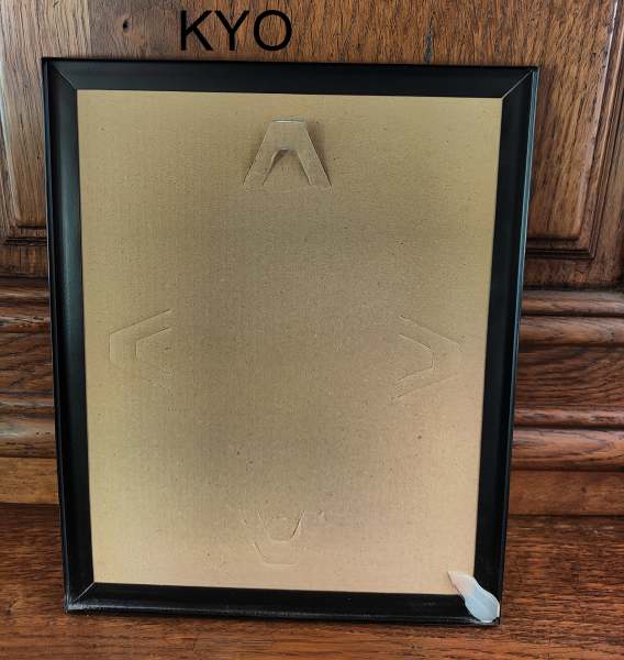 Vente Cadre tableau fleur rose rouge - noir blanc