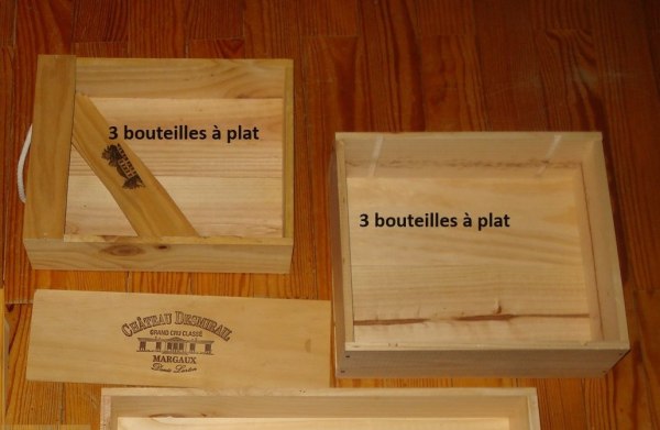 Caisses de vin (vides ! ) pas cher