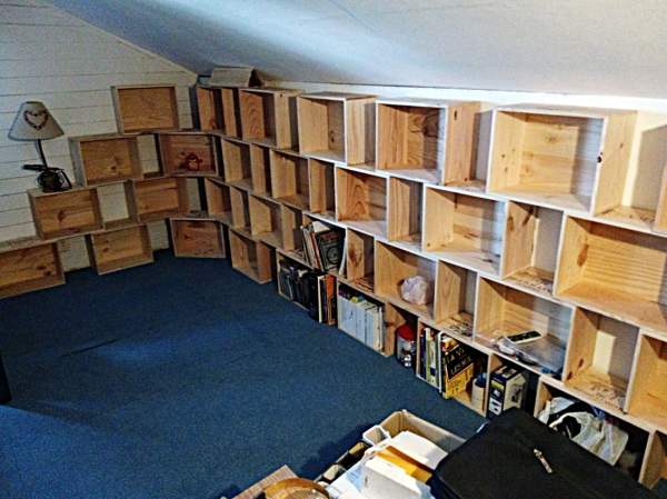 Caisses de vin (vides ! )