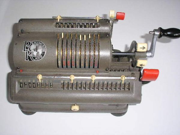 Calculateur marque remington rand