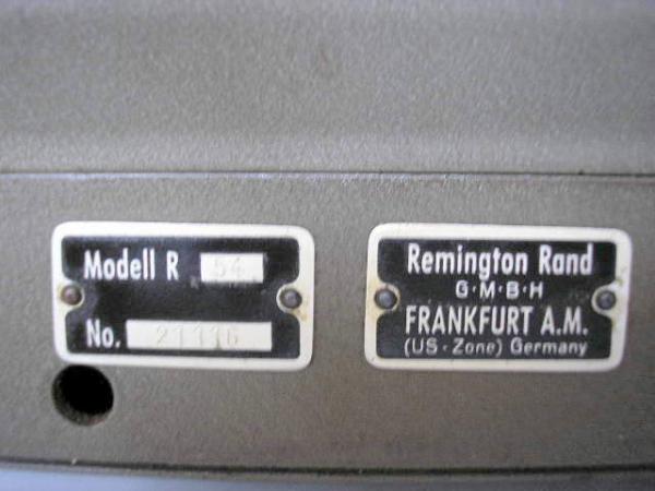 Calculateur marque remington rand pas cher