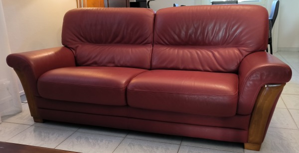 Canape cuir pas cher