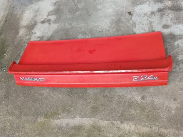 Capot arrière maserati biturbo 2.24