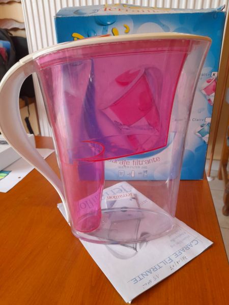 Carafe filtrante diab detéraillon