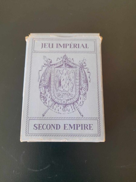 Cartes de jeu imperial second empire napoléon iii