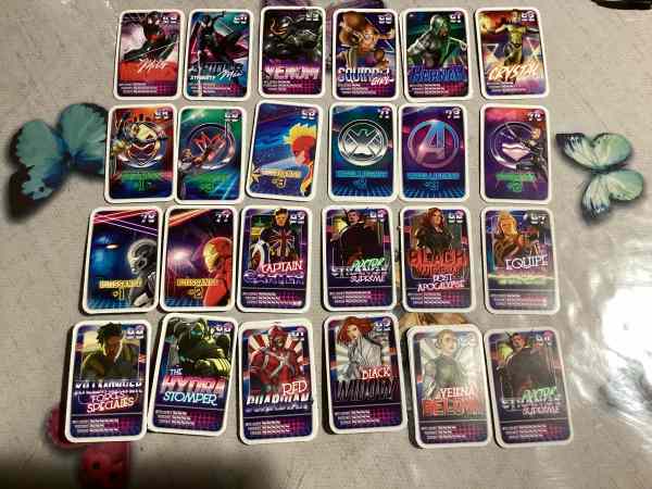 Vente Cartes marvel r&eacute;v&egrave;le ton pouvoir 2021 neuves