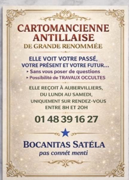 Cartomancienne antillaise