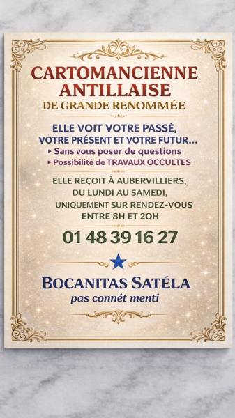 Cartomancienne antillaise