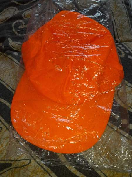 Casquette réglable taille unique couleur orange fl