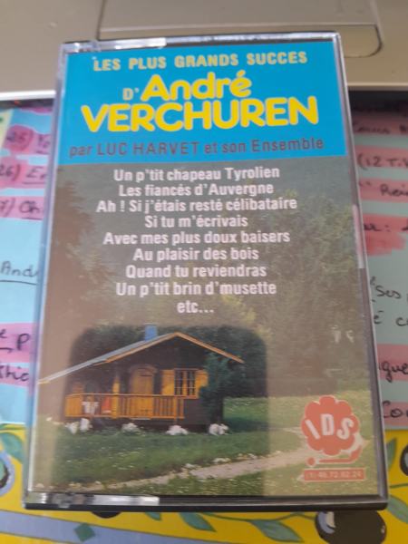 Cassette audio " andr&eacute; verchuren "