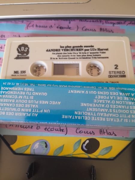 Vente Cassette audio " andr&eacute; verchuren "