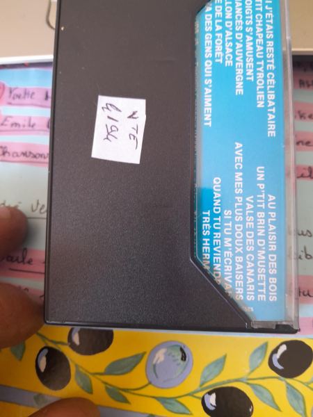 Cassette audio " andr&eacute; verchuren " pas cher