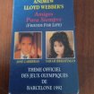 Cassette audio " andrew lloyd webber's "