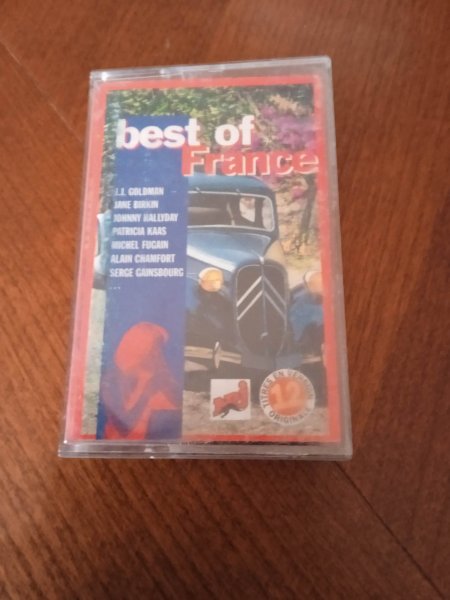 Cassette audio " best of france"