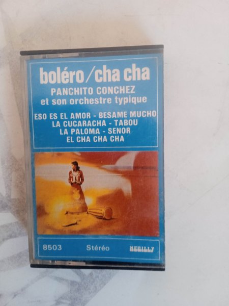 Cassette audio "boléro/chacha "