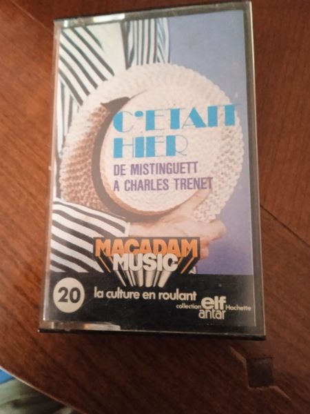 Cassette audio "c'&eacute;tait hier "
