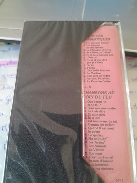 Vente Cassette audio " chansons romantiques "