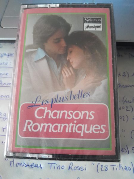 Cassette audio " chansons romantiques "