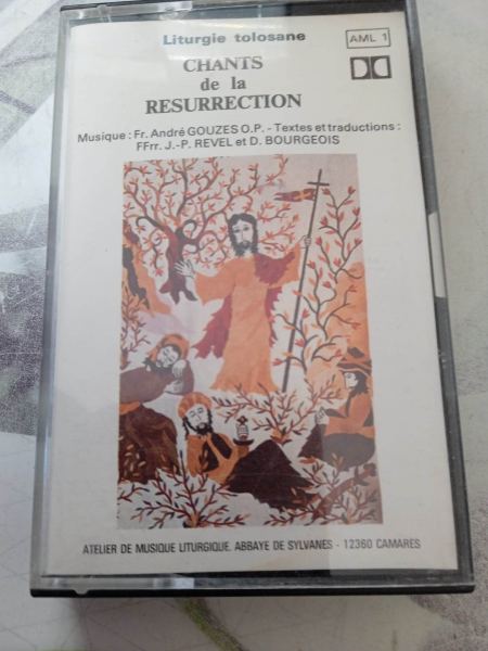Cassette audio " chants de la r&eacute;surecction"