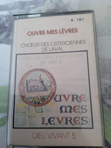 Cassette audio " choeur des cisterciennes de laval