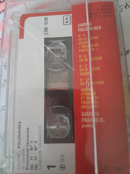 Vente Cassette audio " chopin "