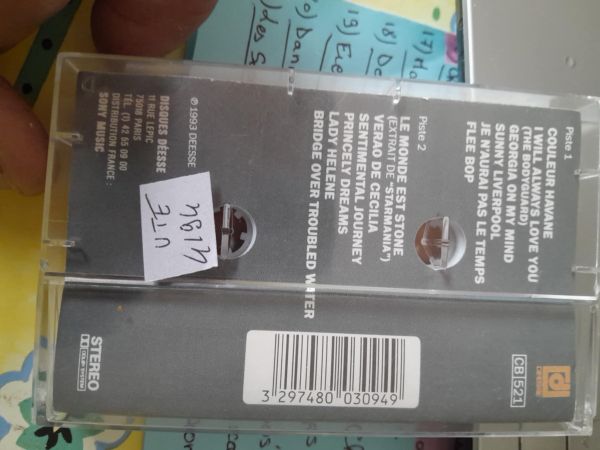 Cassette audio " christian morin " pas cher