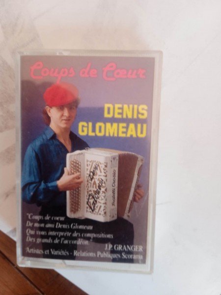 Cassette audio " denis glomeau"