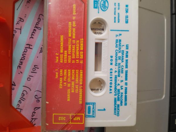 Vente Cassette audio " don cristobal "