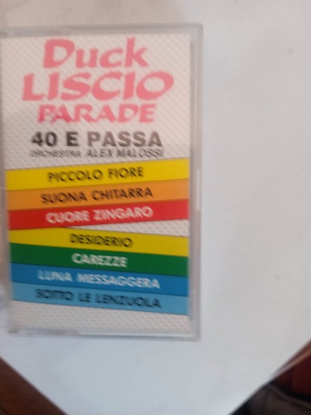 Cassette audio "duck liscio parade "