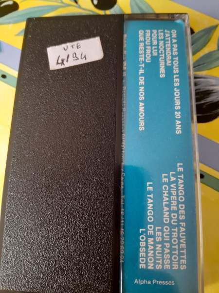 Cassette audio " georgette plana " pas cher