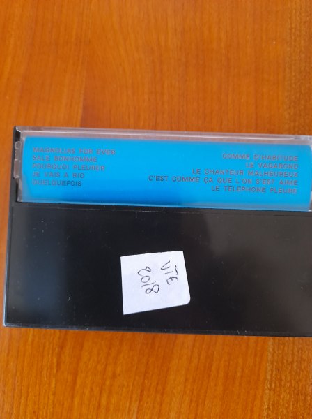 Vente Cassette audio hommage &agrave; claude fran&ccedil;ois