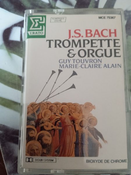 Cassette audio " j.s. bach "