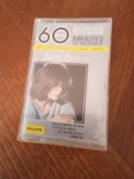 Cassette audio " jane birkin "