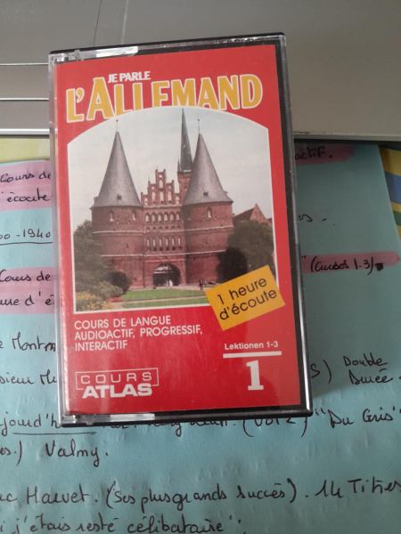Cassette audio " je parle l'allemand "
