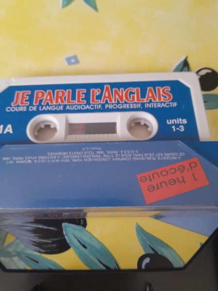 Vente Cassette audio " je parle l'anglais "