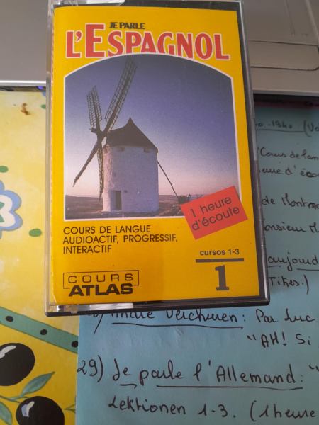 Cassette audio " je parle l'espagnol "