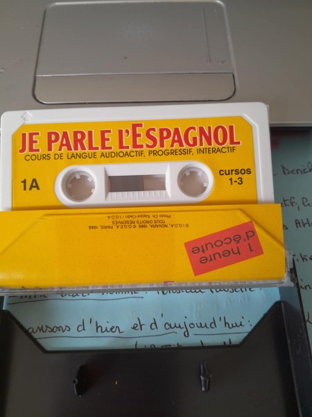 Vente Cassette audio " je parle l'espagnol "