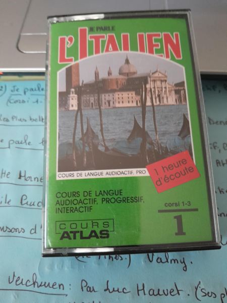 Cassette audio " je parle l'italien "