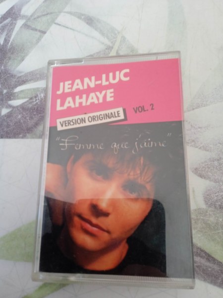 Cassette audio " jean-luc lahaye "