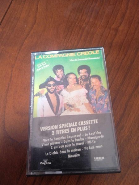 Cassette audio " la compagnie cr&eacute;ole "