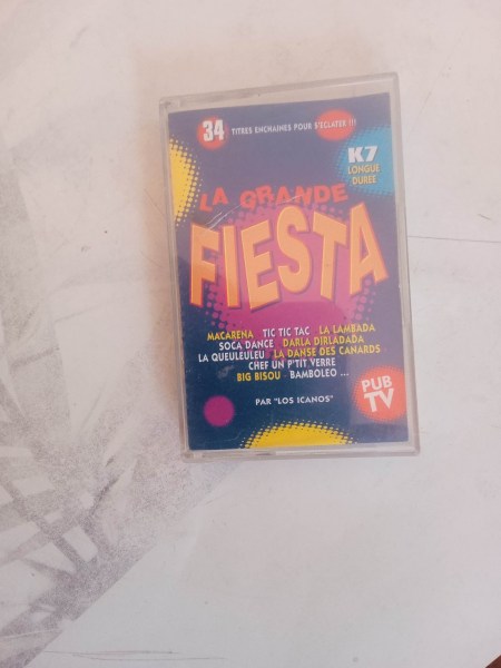 Cassette audio " la grande fiesta "
