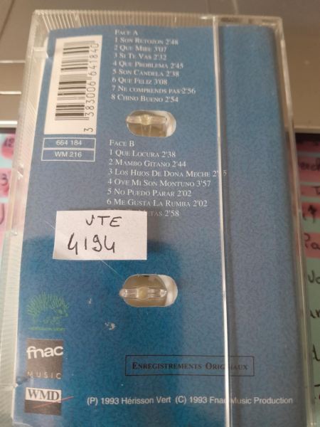 Cassette audio " le mambo " pas cher