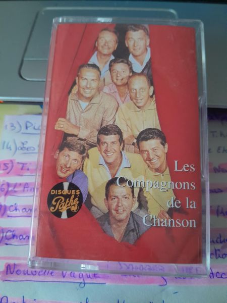 Cassette audio " les compagnons de la chanson "