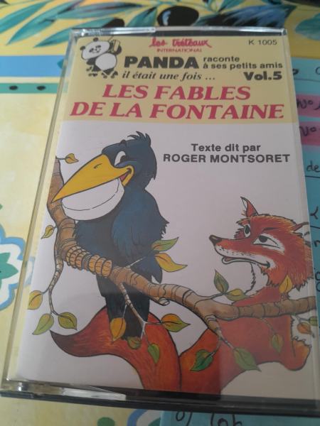 Cassette audio " les fables de la fontaine "
