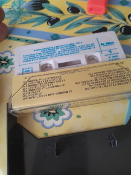 Vente Cassette audio " les fables de la fontaine "